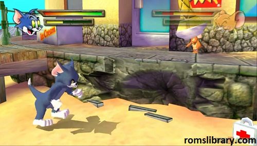 Tom and Jerry in War of the Whiskers PS2 ROM