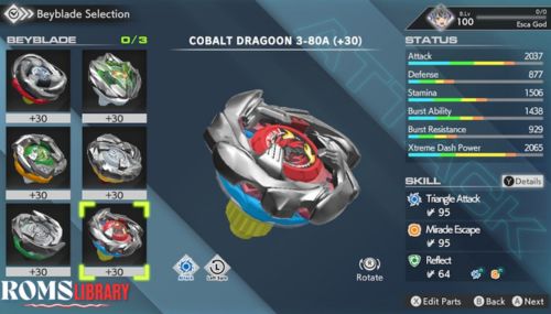 Beyblade X Xone Nintendo Switch