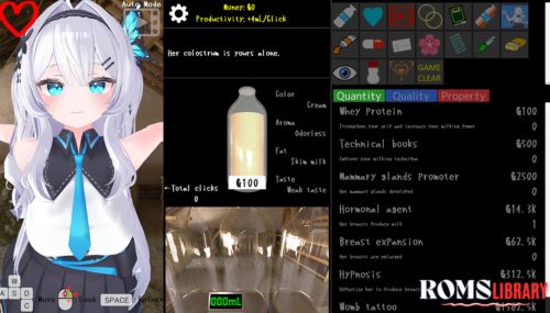 Clicker Dairy Game