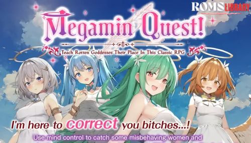 Megamin Quest! Teach Rotten Goddesses Game